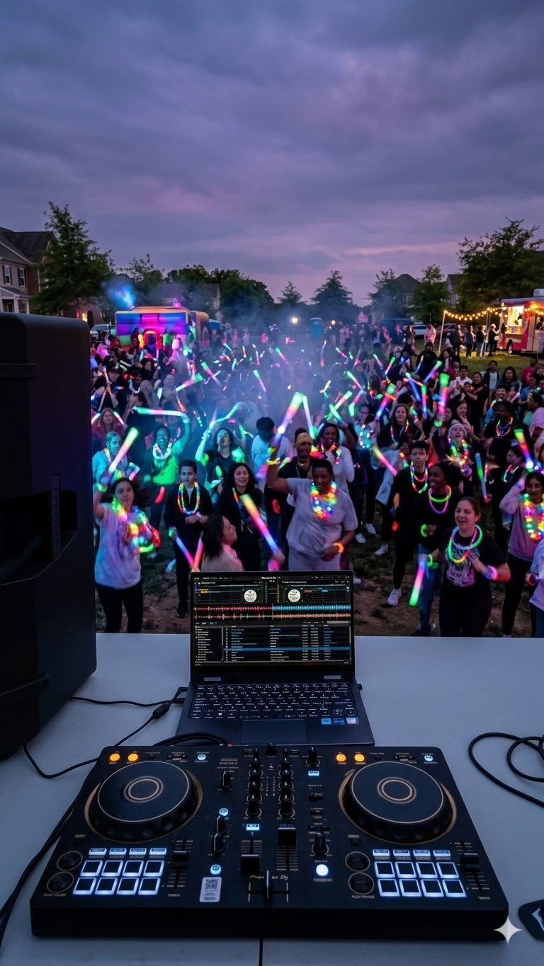 DJ Kleek performing live